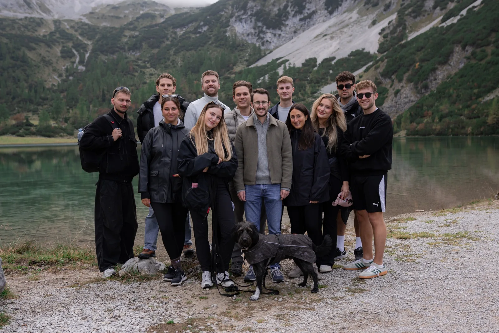 Das moveUP Media Team beim Team-Event in den Bergen
