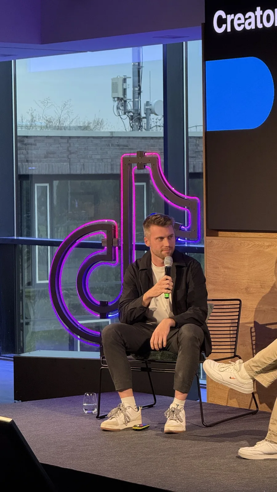 Tomke beim TikTok Creator Panel